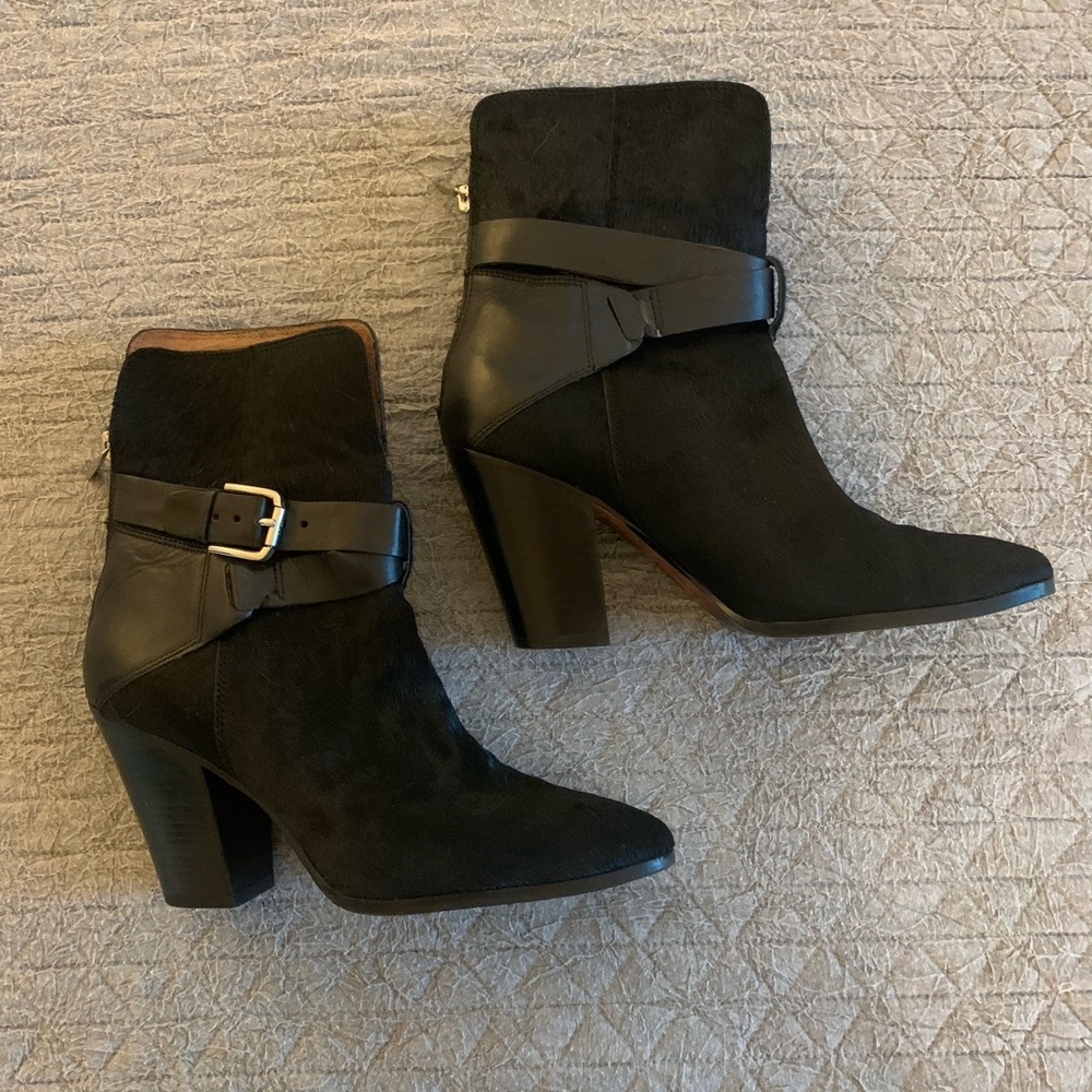 DJP Sarge Calf Hair Booties